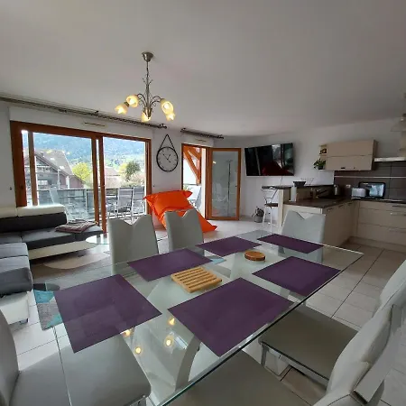 Au Coeur De St Jorioz, Spacieux Avec Terrasse Et Vue Montagne. Apartment *
